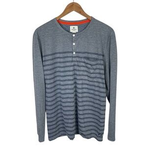 LS405 Men’s Sperry Topsider preppy Brand Striped LS Shirt XL